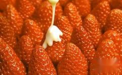 草莓冰棒的制作方法