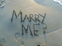 他向我求婚
