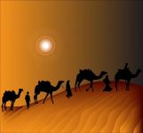 荒漠·甘泉·骆驼