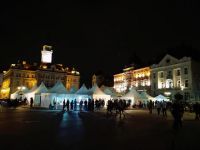 冬夜广场