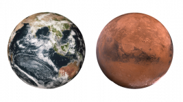 地球与火星