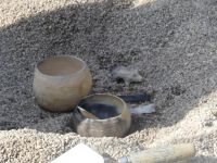 法国戈奈考古现场发现人类骸骨